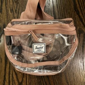 Herschel fanny pack clear